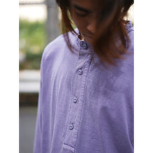 PIGMENT DYE HENLEY-NECK LONG T-SHIRTS