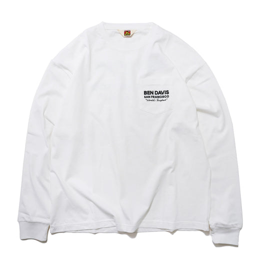 POCKET PRINT LONG SLEEVE TEE