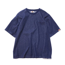 KNIT DENIM CREW