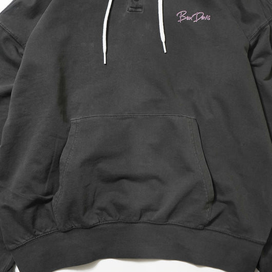 MID WEIGHT HENLEY HOODIE