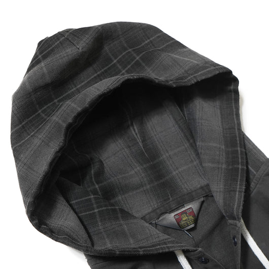 MID WEIGHT HENLEY HOODIE