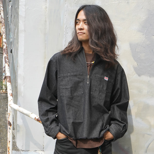 Denim Fringe Half Zip LS – ベンデイビス公式通販サイト