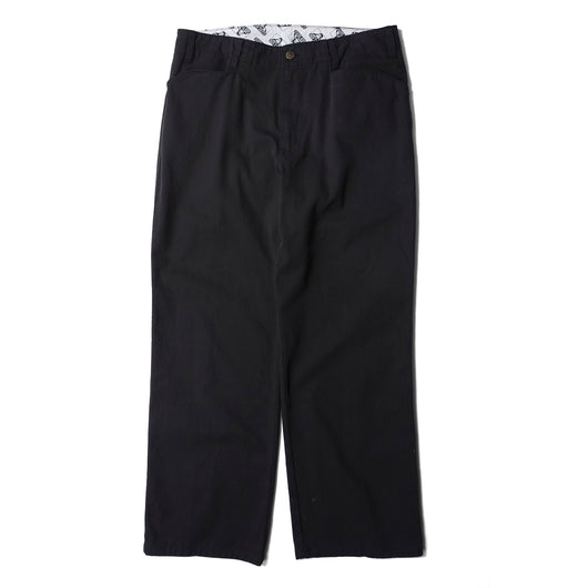 LADIES WIDE STRAIGHT CHINO