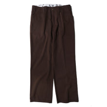 LADIES WIDE STRAIGHT CHINO