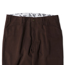 LADIES WIDE STRAIGHT CHINO