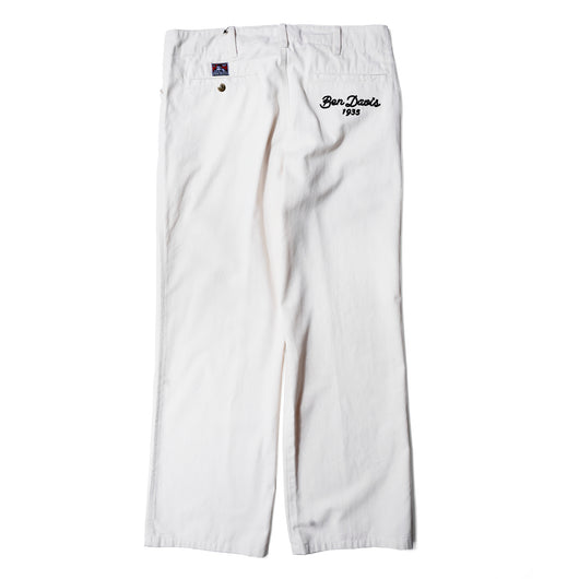 LADIES WIDE STRAIGHT CHINO