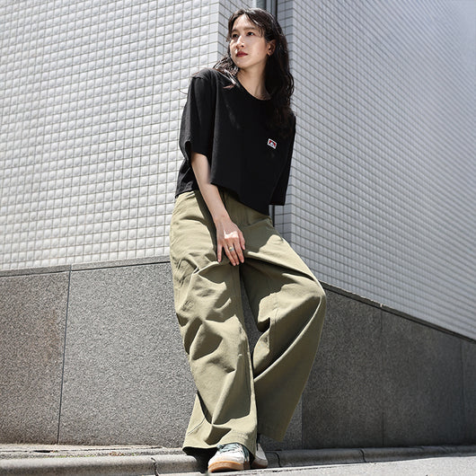 【予約】LADIES WIDE CHINO PANTS