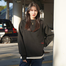 RECYCLE COTTON MIX SWEAT CREW (LADIES)