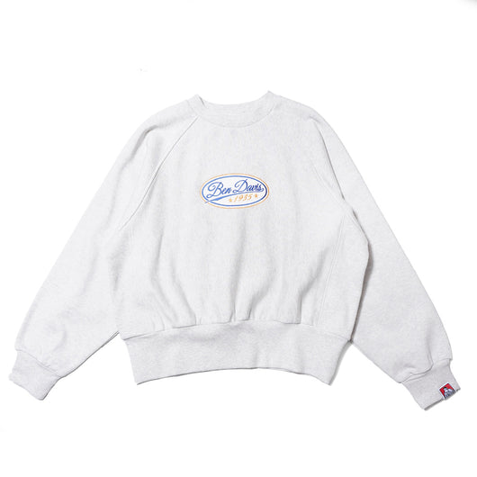 RECYCLE COTTON MIX SWEAT CREW (LADIES)