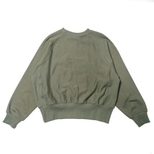 RECYCLE COTTON MIX SWEAT CREW (LADIES)