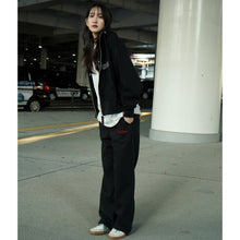 RECYCLE COTTON MIX SWEAT PANTS (LADEIS)