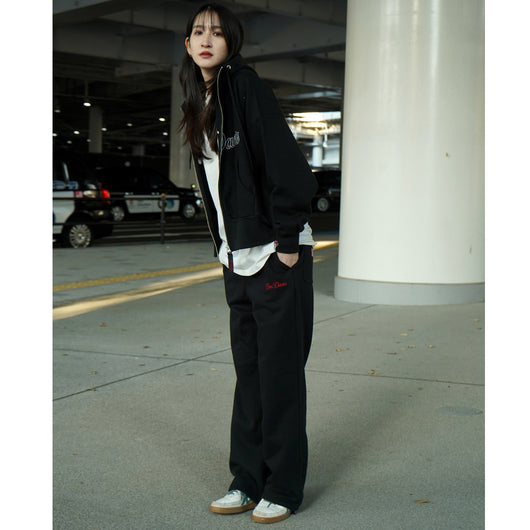 RECYCLE COTTON MIX SWEAT HOODIE (LADIES)