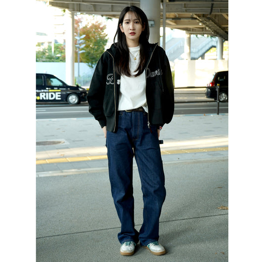 RECYCLE COTTON MIX SWEAT HOODIE (LADIES)