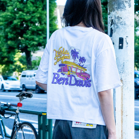 LADIES CROPPED TEE