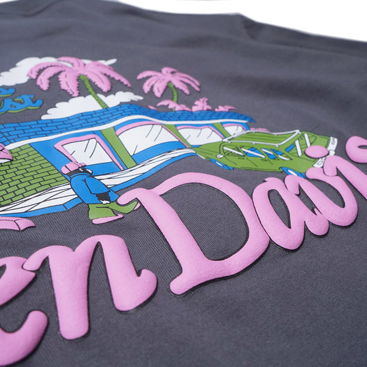 LADIES CROPPED TEE