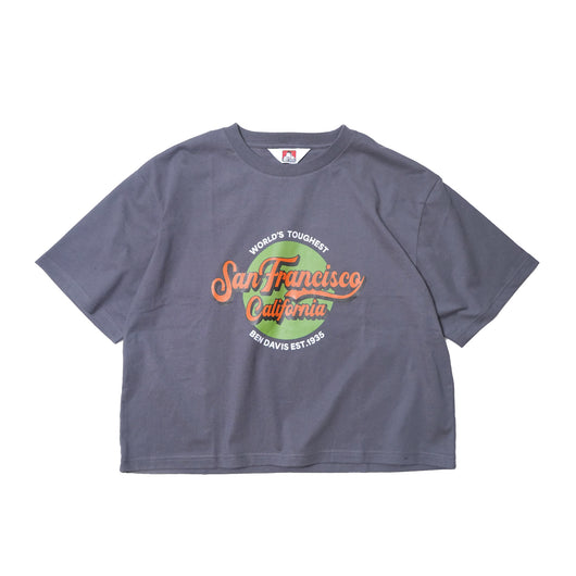 LADIES CROPPED TEE