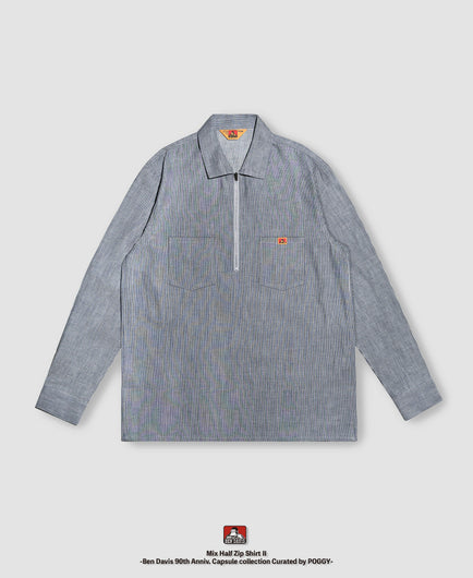 Mix Half Zip Shirt Ⅱ〈Ben Davis 90th Anniv. Capsule collection Curated by POGGY〉