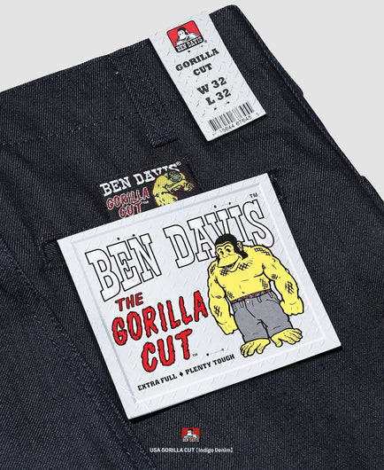 USA GORILLA CUT (Indigo Denim)