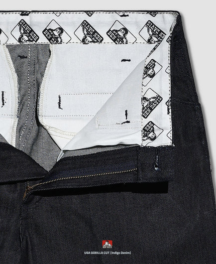 USA GORILLA CUT (Indigo Denim)