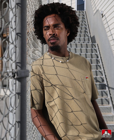 BEN DAVIS POCKET TEE