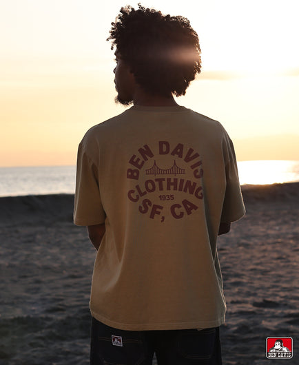 BEN DAVIS CIRCLE GRAPHIC TEE