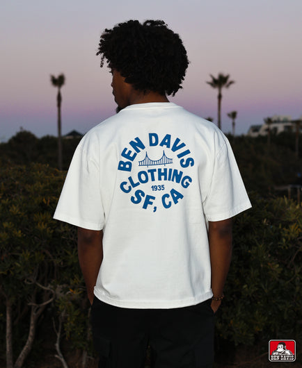 BEN DAVIS CIRCLE GRAPHIC TEE
