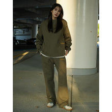 RECYCLE COTTON MIX SWEAT PANTS (LADEIS)