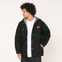 Hooded Jacket with Snaps
