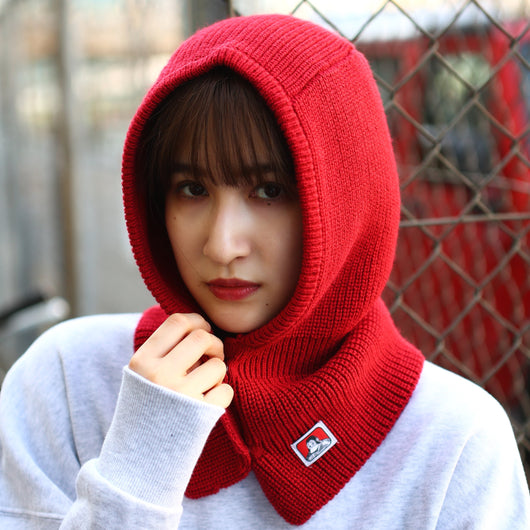 KNIT HOODIE