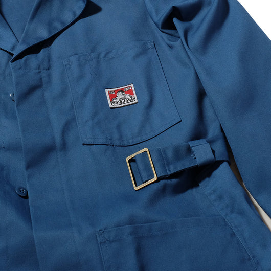 USA BUTTON FRONT SHOP COAT