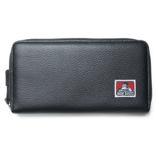 LONG WALLET fake grained leather