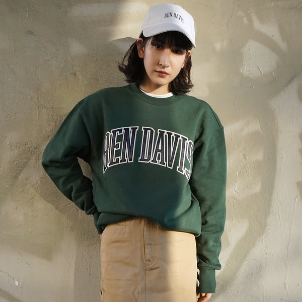 COLLEGE SWEAT CREW/ワッペン刺繍スウェット – ベンデイビス公式通販サイト